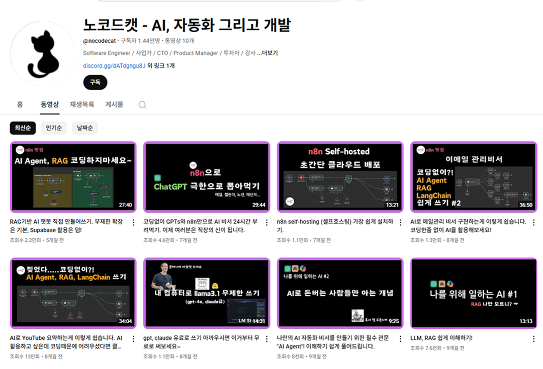노코드캣, 업무 자동화, n8n, 네이튼