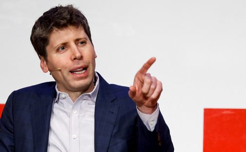 OpenAI's Sam Altman discusses AI at a university, in Berlin